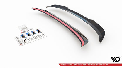 Spoiler CAP V.1 für Skoda Kodiaq Mk1 Sportline/RS schwarz Hochglanz