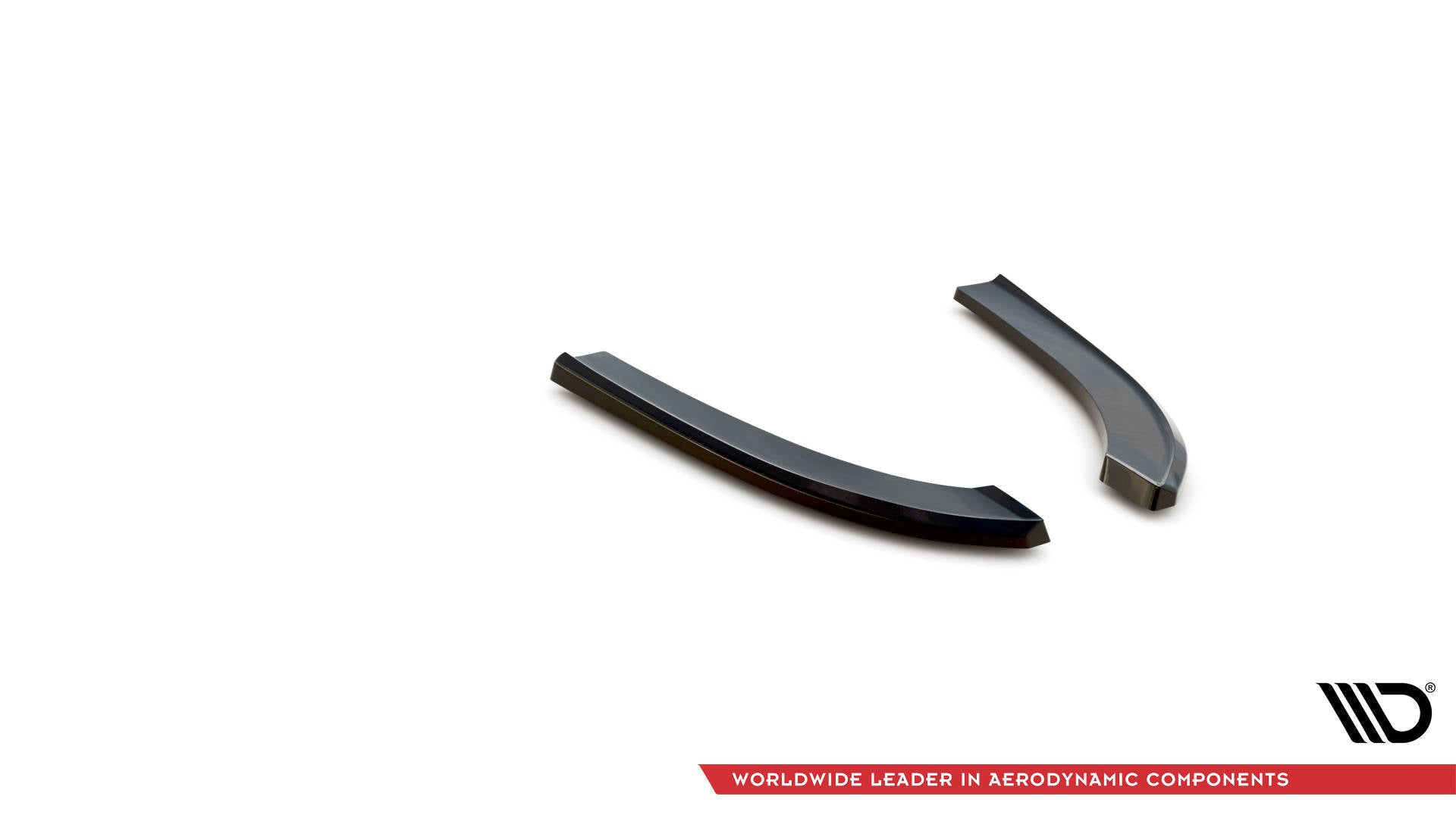 Heck Ansatz Flaps Diffusor für Ford Transit Custom ST-Line Mk1 Facelift Carbon Look