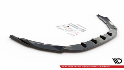 Front Ansatz V.1 für Volvo S60 R-Design Mk2 schwarz matt