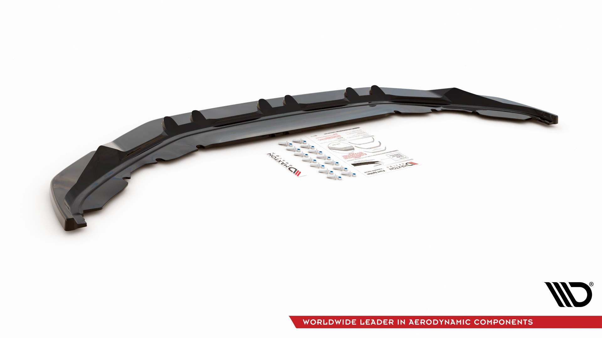 Front Ansatz für Volkswagen Tiguan Mk2 Carbon Look