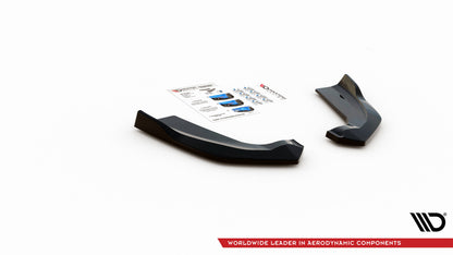 Heck Ansatz Flaps Diffusor für Ford Escape ST-Line Mk3 schwarz matt