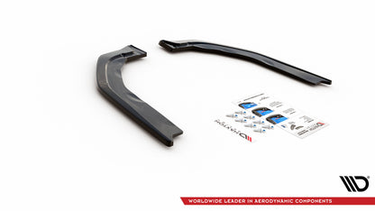 Heck Ansatz Flaps Diffusor V.2 für BMW M3 G80 schwarz matt