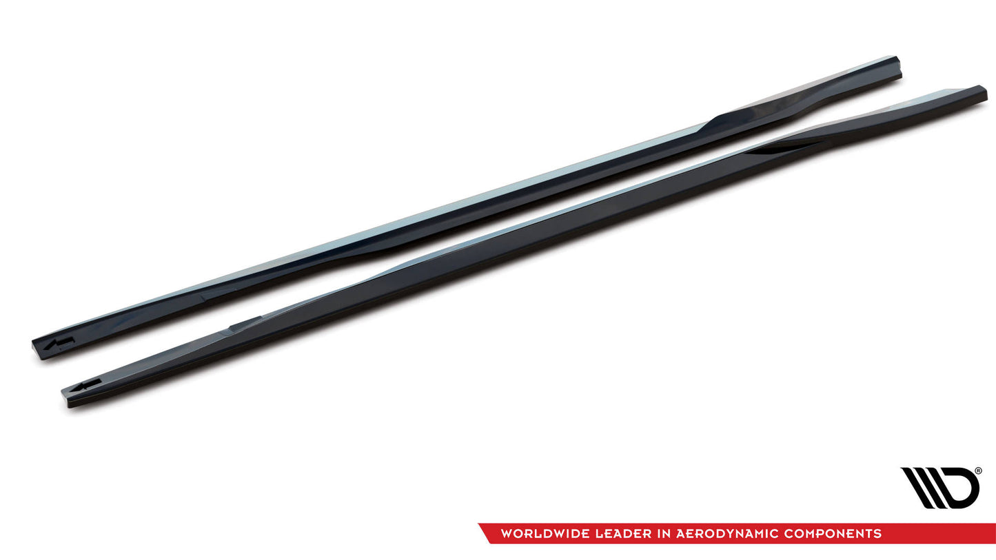 Seitenschweller Ansatz für Ford Mustang Mach-E Mk1 schwarz matt