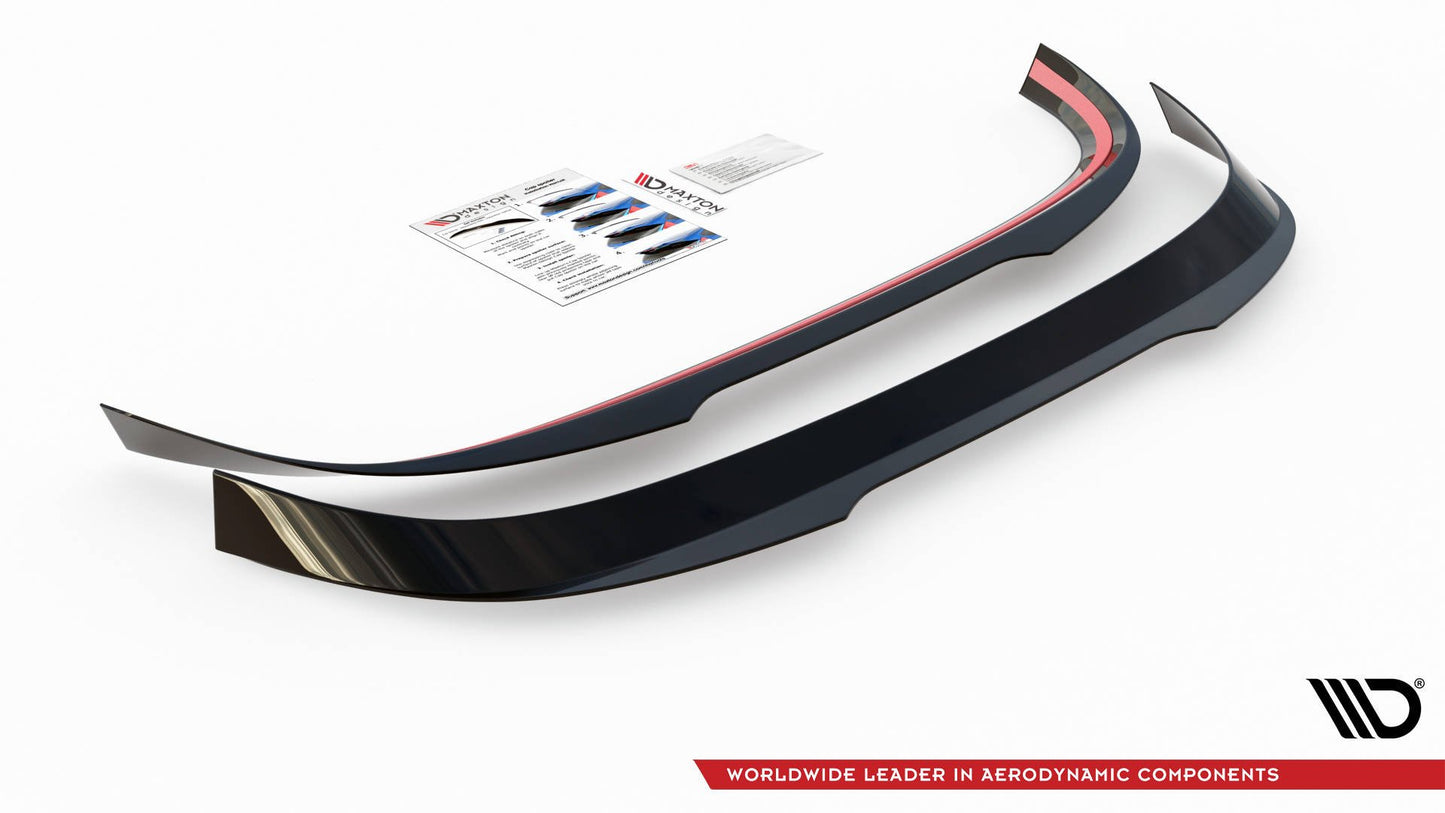Spoiler CAP V.2 für Volkswagen Golf 8 R-Performance / GTI Clubsport Carbon Look