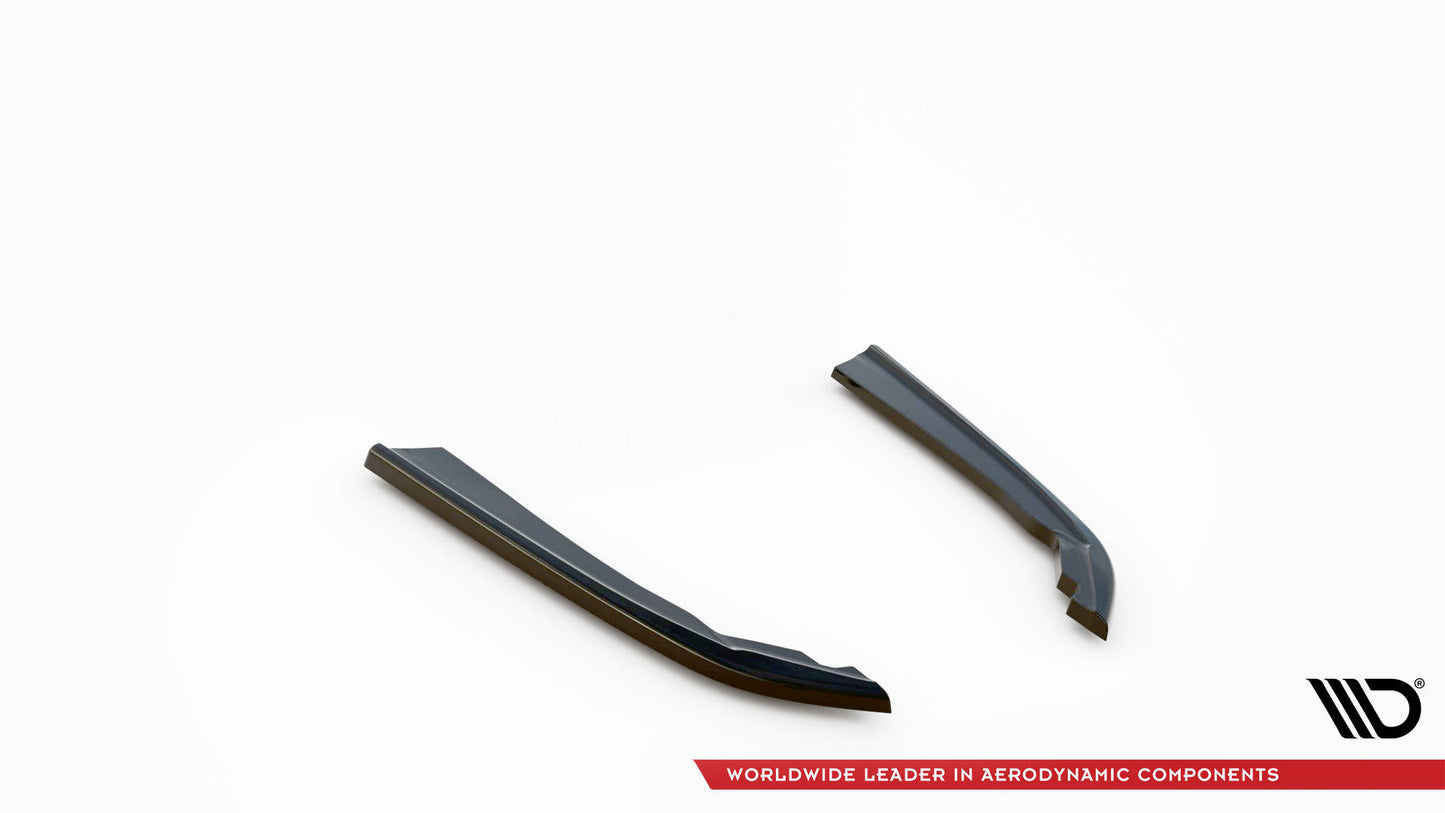 Heck Ansatz Flaps Diffusor V.4 für BMW 3er M-Paket G20 / G21 schwarz matt