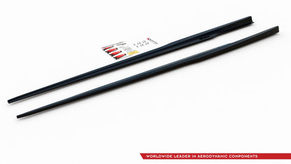Seitenschweller Ansatz für BMW 8 Coupe M-Paket G15 Carbon Look