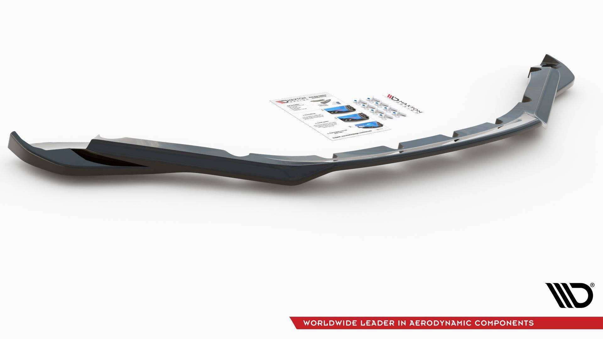 Mittlerer Diffusor Heck Ansatz für BMW i8 Carbon Look