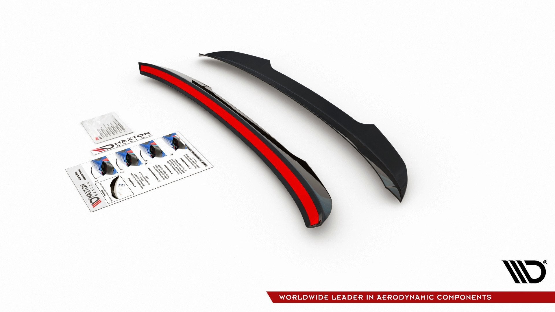 Spoiler CAP V.1 für VW Golf 8 Carbon Look