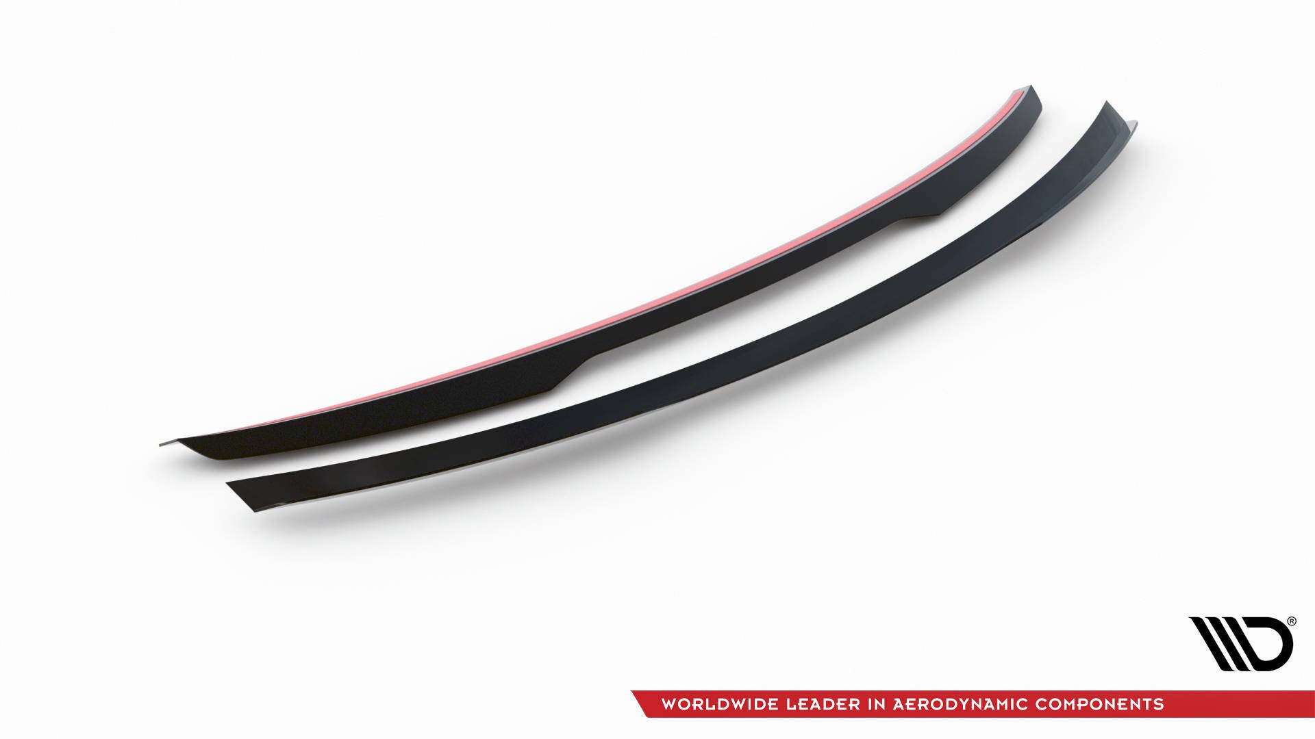 Spoiler CAP für Mercedes-Benz E Limousine AMG-Line W213 Facelift schwarz matt