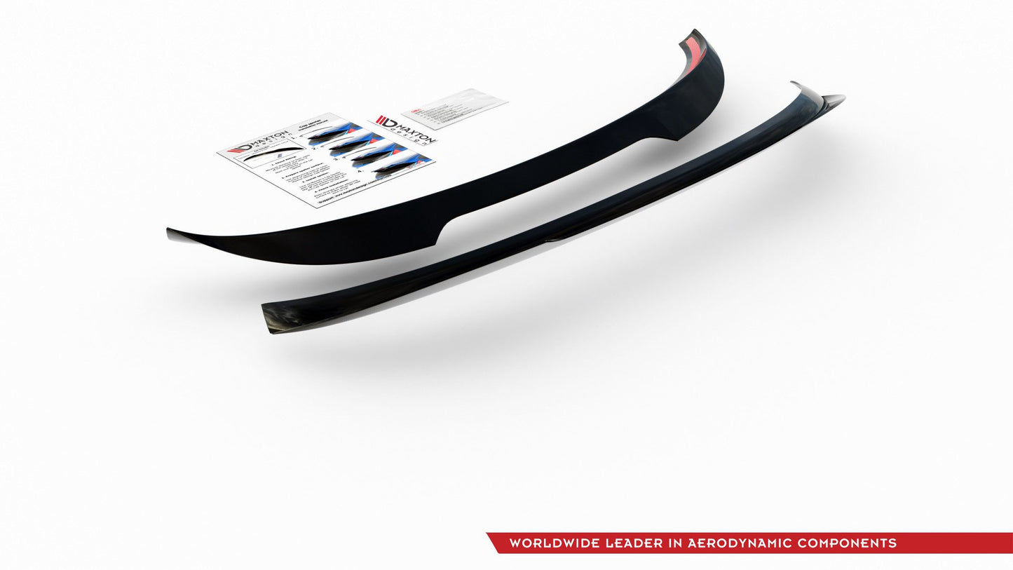 Spoiler CAP für Mini Countryman Mk1 JCW schwarz matt
