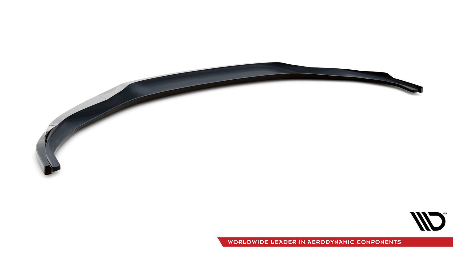 Front Ansatz V.1 für BMW 4er Gran Coupe M-Paket G26 schwarz Hochglanz