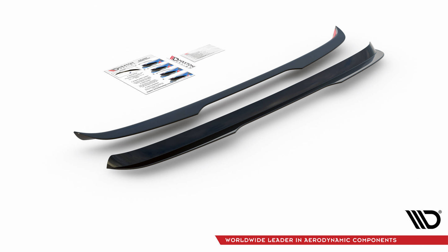 Spoiler CAP für Volkswagen Tiguan R / R-Line Mk2 Facelift Carbon Look