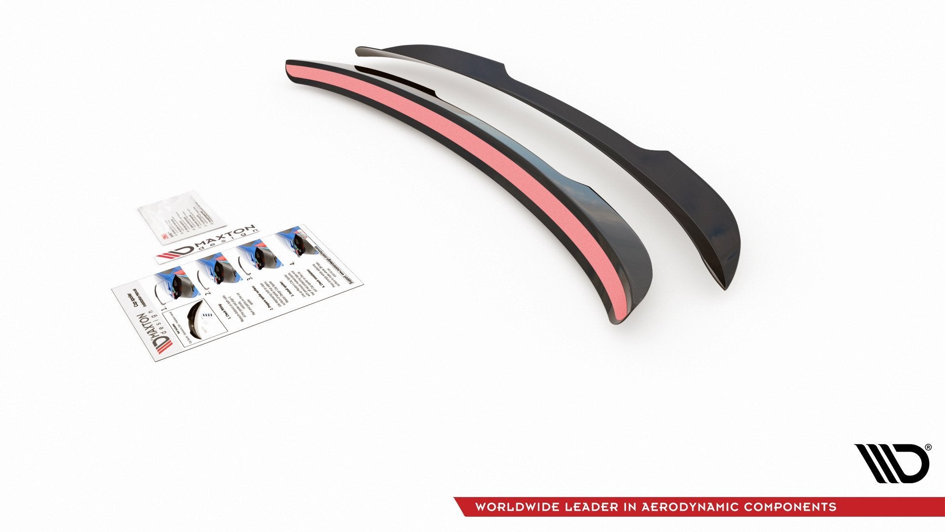 Spoiler CAP für Ford Mondeo Kombi Mk5 Facelift Carbon Look