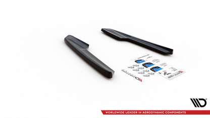 Heck Ansatz Flaps Diffusor V.2 für Audi RS6 C8 / RS7 C8 schwarz matt