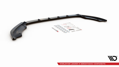 Front Ansatz V.2 für Seat Ibiza FR/ Standard Mk5 schwarz Hochglanz