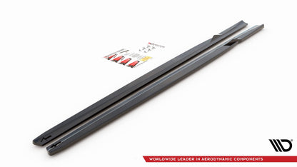 Seitenschweller Ansatz für V.2 für BMW M2 F87 Carbon Look