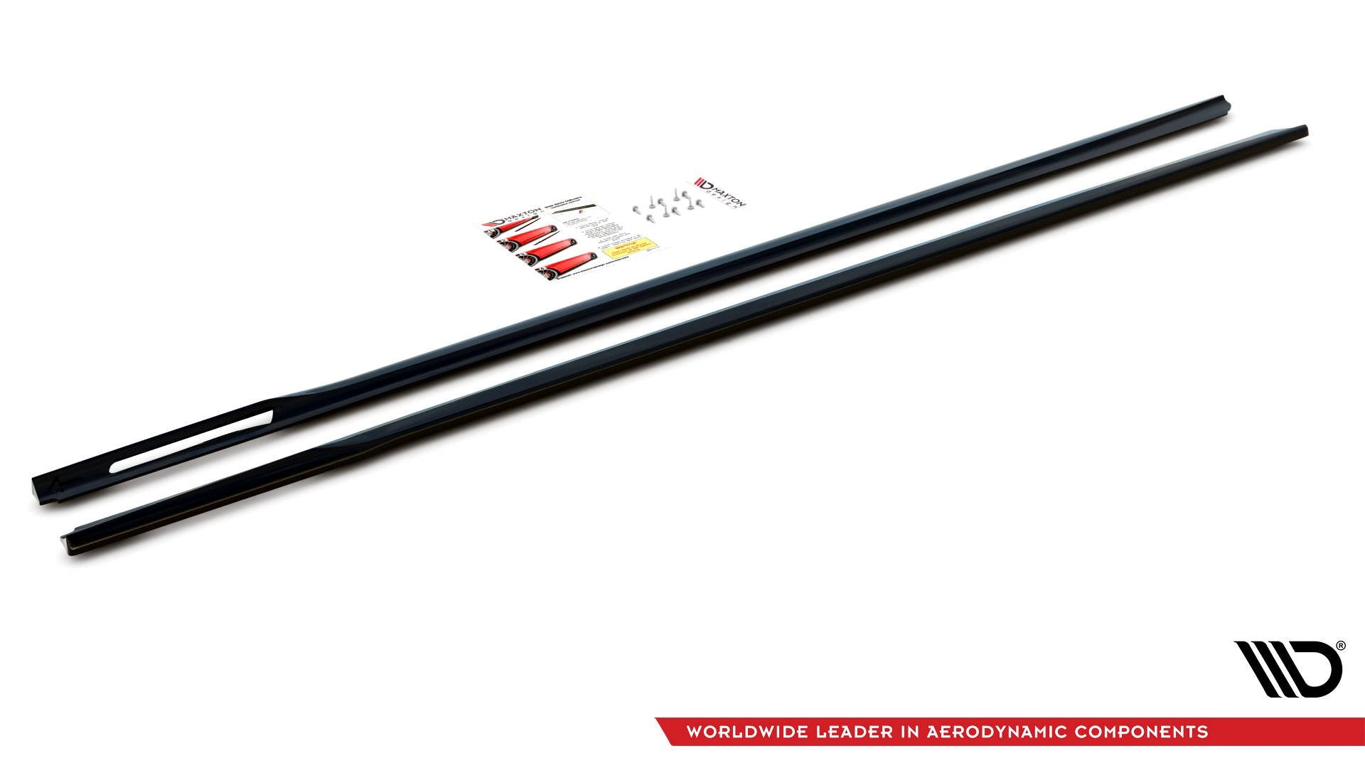 Seitenschweller Ansatz für V.2 für BMW 3er G20 / G21 M-Paket Carbon Look