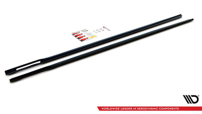 Seitenschweller Ansatz für V.2 für BMW 3er G20 / G21 M-Paket Carbon Look