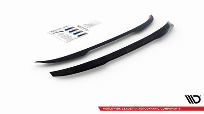 Spoiler CAP für Honda Civic Tourer Mk9 schwarz matt