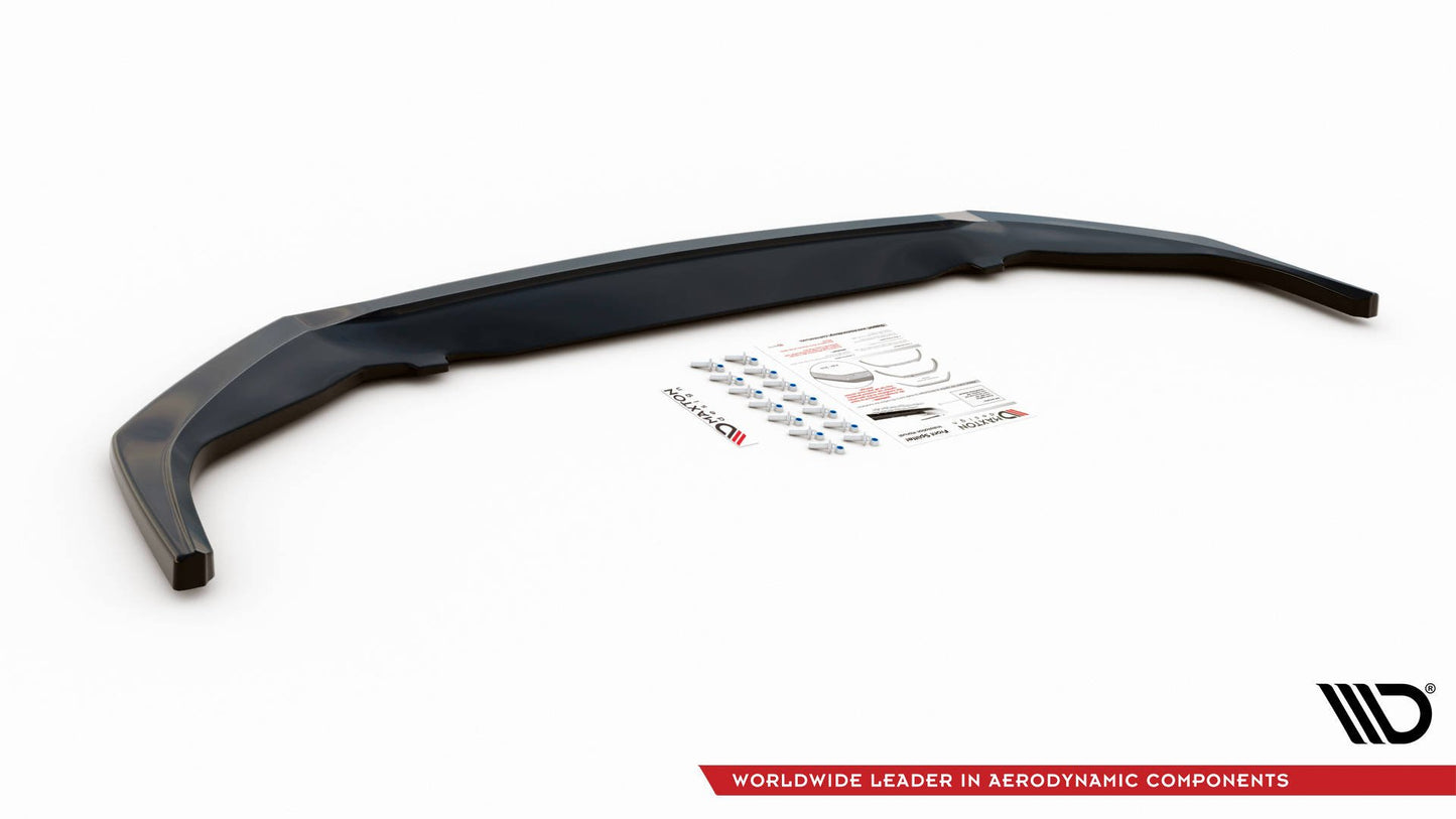 Front Ansatz V.1 für Toyota GR Yaris Mk4 schwarz matt