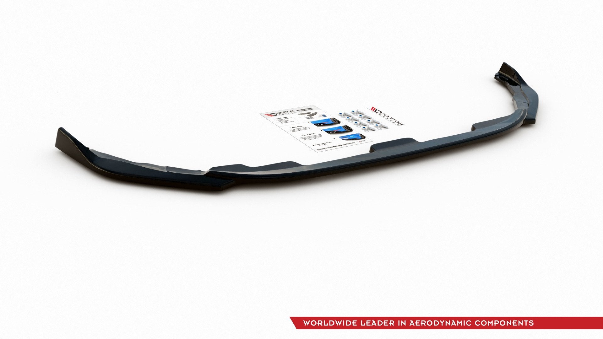 Mittlerer Diffusor Heck Ansatz für Toyota Corolla XII Hatchback Carbon Look