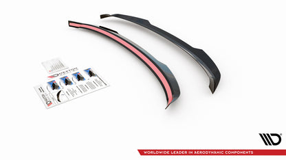 Spoiler CAP für Seat Ibiza FR/ Standard Mk5 schwarz Hochglanz