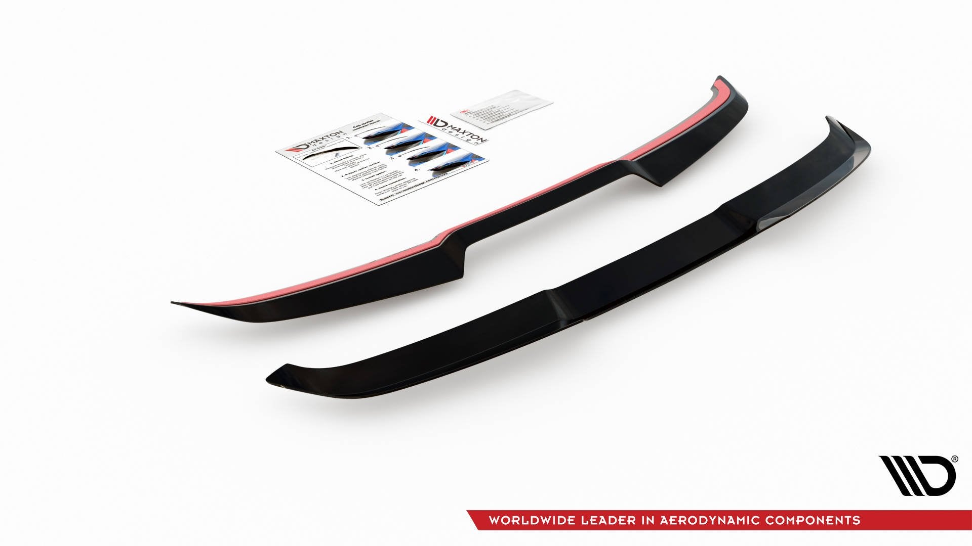 Spoiler CAP V.1 für Audi RS3 / S3 / A3 S-Line Sportback 8Y Carbon Look