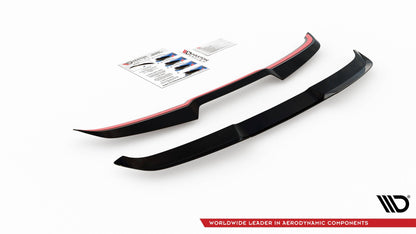 Spoiler CAP V.1 für Audi RS3 / S3 / A3 S-Line Sportback 8Y Carbon Look