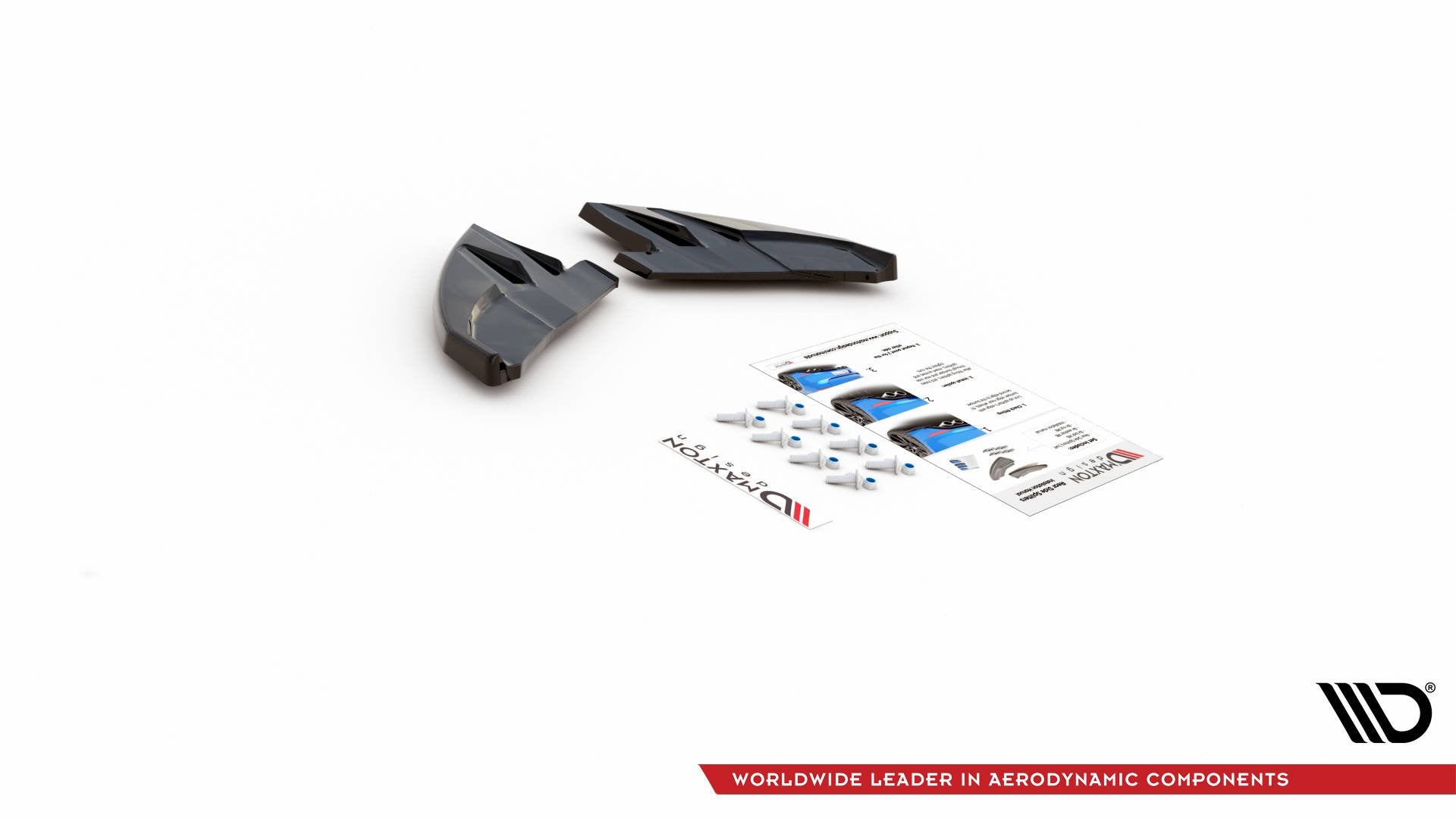 Heck Ansatz Flaps Diffusor V.3 für Alfa Romeo Giulietta Facelift schwarz matt