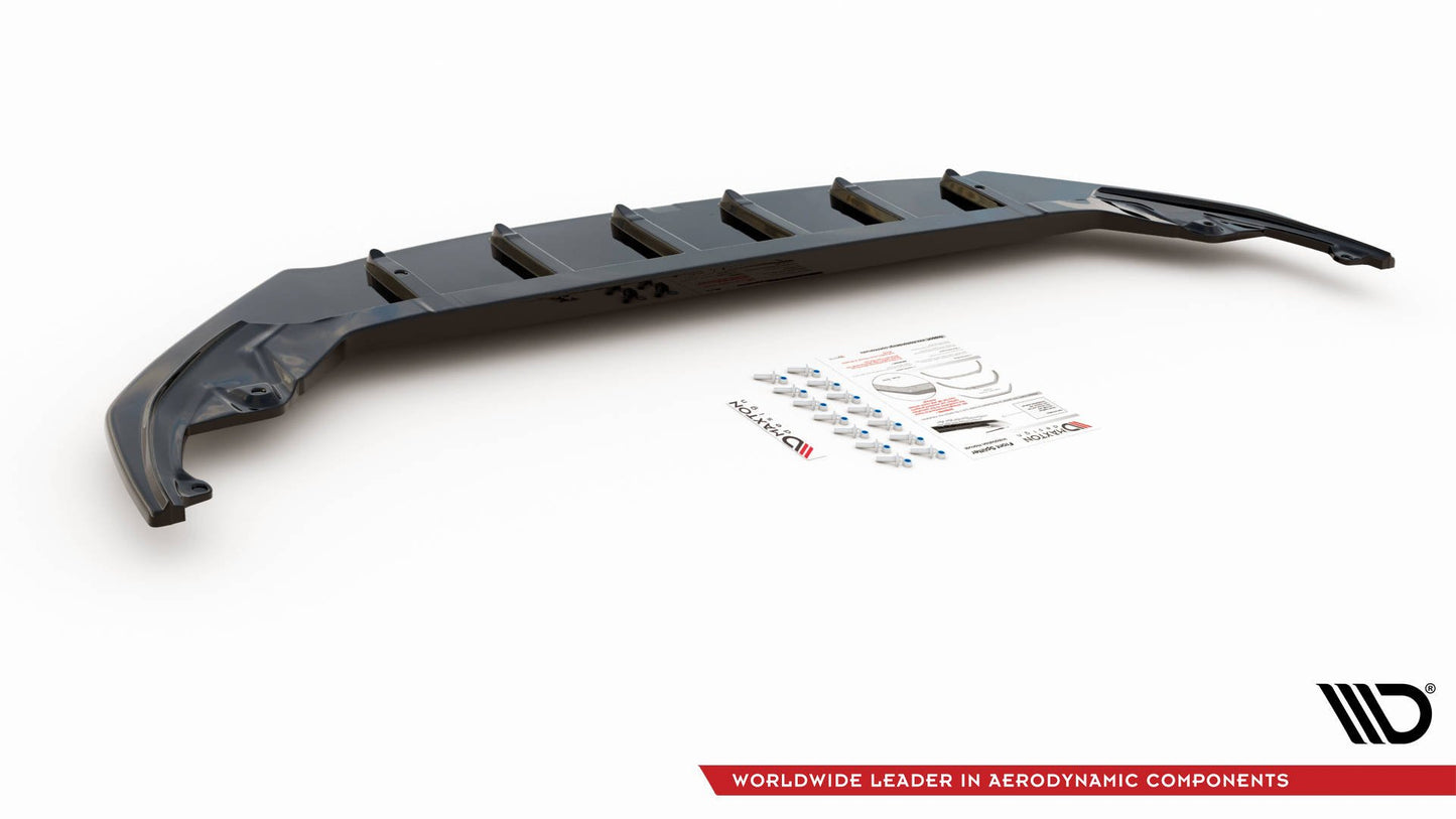 Front Ansatz V.1 für Lexus LC 500 schwarz Hochglanz