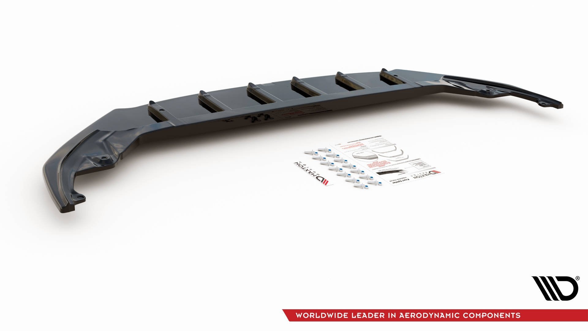 Front Ansatz V.1 für Lexus LC 500 schwarz Hochglanz
