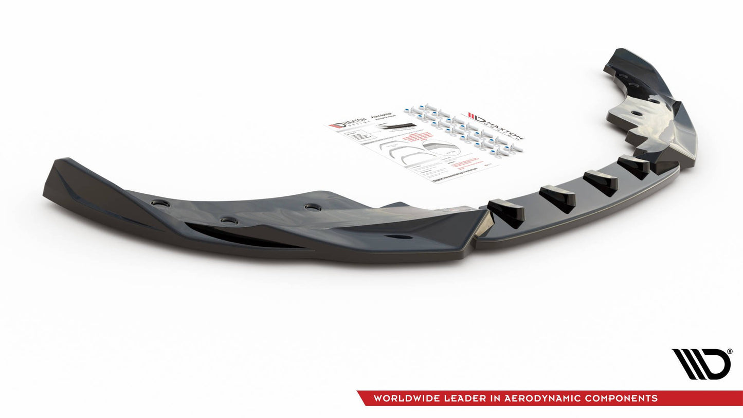 Front Ansatz V.2 für BMW 4er M-Paket G22 Carbon Look
