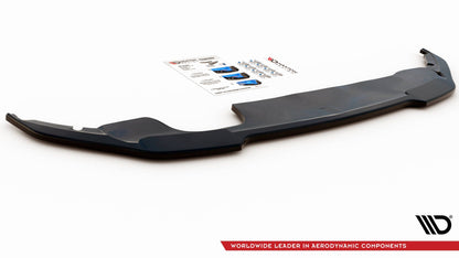 Mittlerer Diffusor Heck Ansatz für Peugeot 308 GT Mk2 Facelift Carbon Look