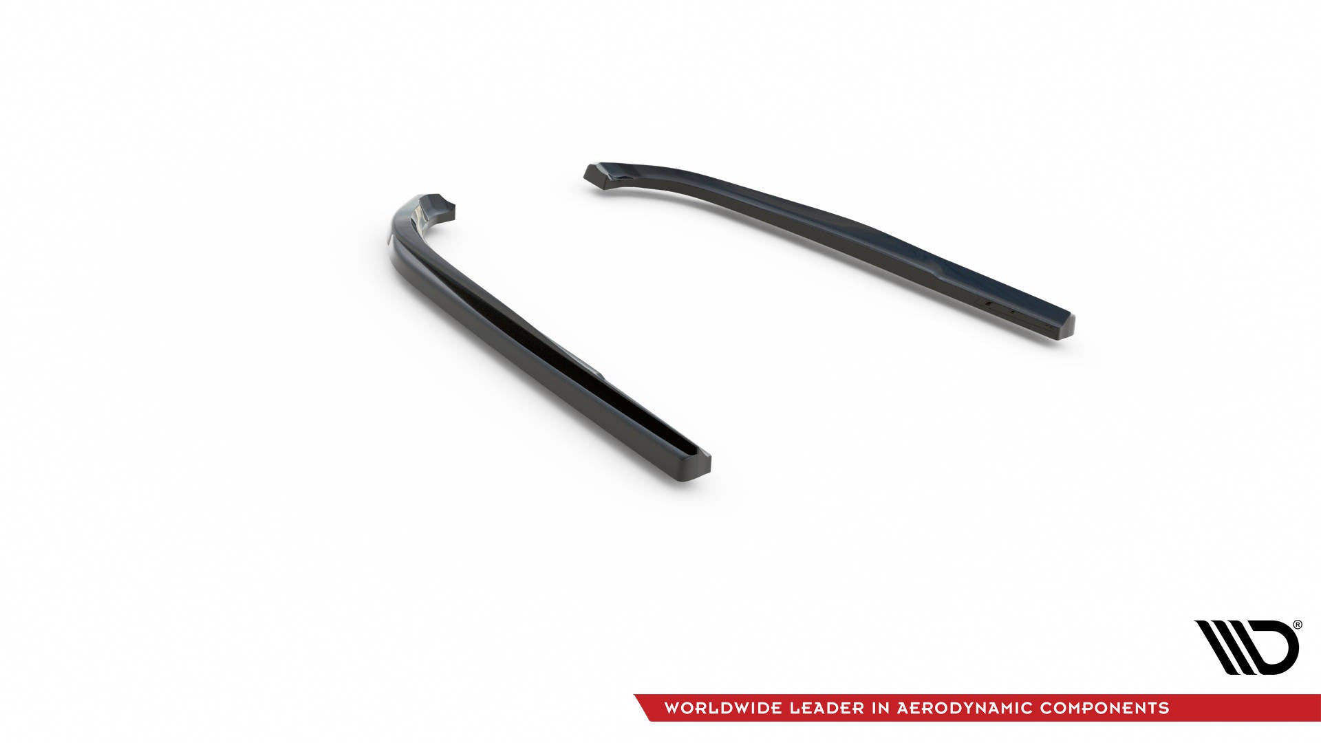 Heck Ansatz Flaps Diffusor für Lexus GS F Mk4 Facelift Carbon Look