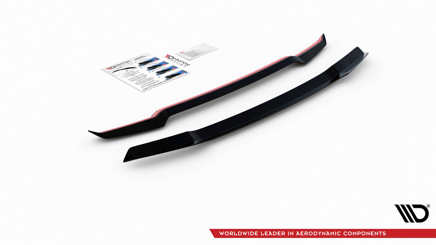 Spoiler CAP für Lexus UX Mk1 schwarz Hochglanz