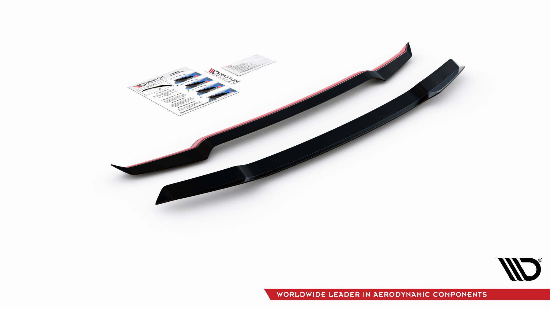 Spoiler CAP für Lexus UX Mk1 schwarz Hochglanz