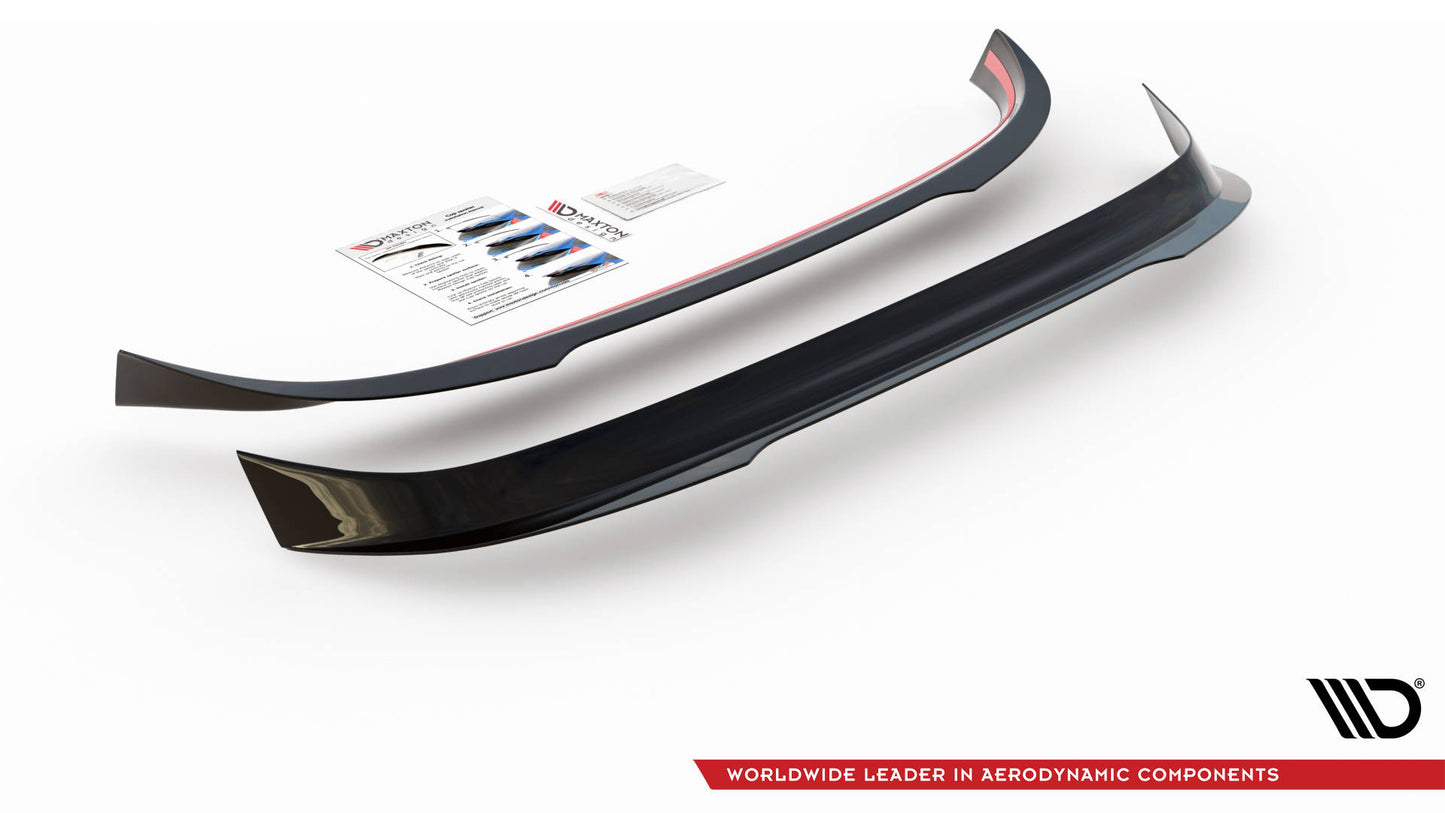 Spoiler CAP für Opel Astra GTC OPC-Line J schwarz matt