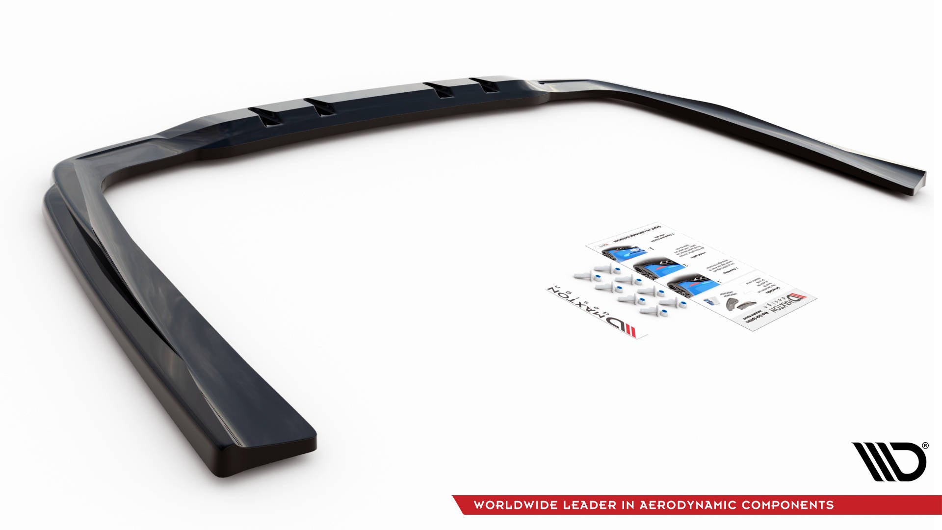 Mittlerer Diffusor Heck Ansatz DTM Look für Mercedes-AMG CLS 53 C257 Carbon Look