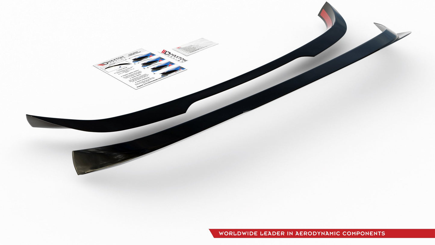 Spoiler CAP für Toyota Corolla XII Hatchback schwarz Hochglanz