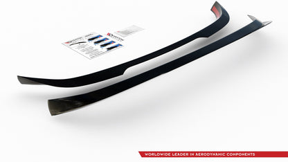 Spoiler CAP für Toyota Corolla XII Hatchback schwarz Hochglanz