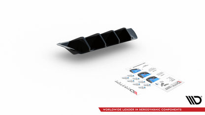 Diffusor Heck Ansatz für Seat Ibiza FR/ Standard Mk5 schwarz matt