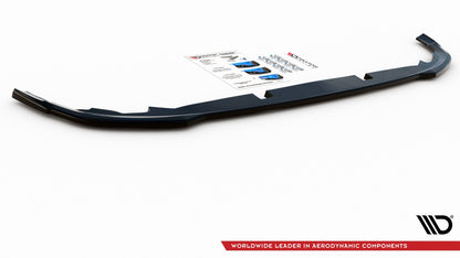 Mittlerer Diffusor Heck Ansatz für VW Golf 8 schwarz matt