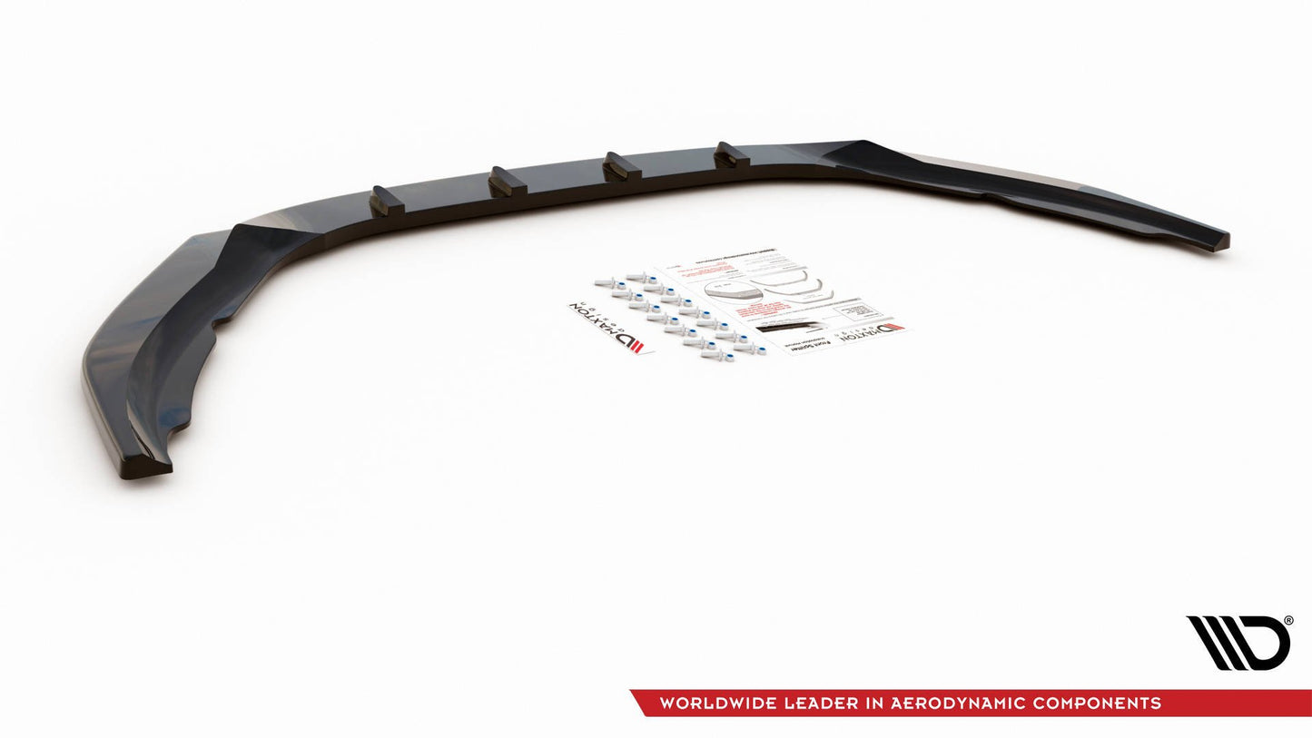 Front Ansatz V.2 für Volvo S60 R-Design Mk2 schwarz matt