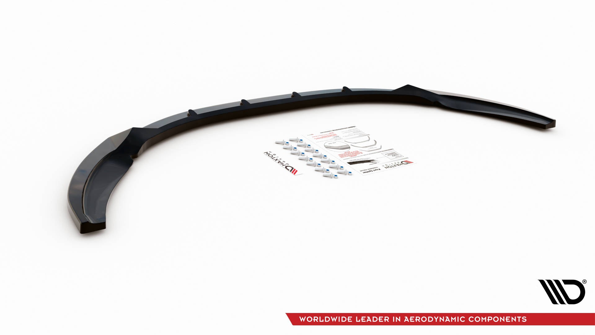 Front Ansatz für Ford C-Max Mk2 schwarz matt