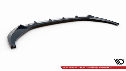 Front Ansatz V.2 für Audi A6 C8 schwarz matt