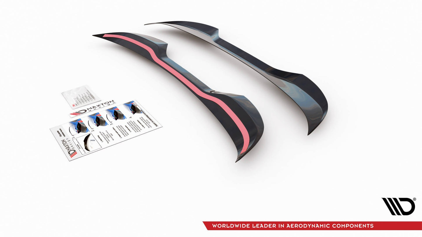 Spoiler CAP für Volkswagen Up GTI Carbon Look