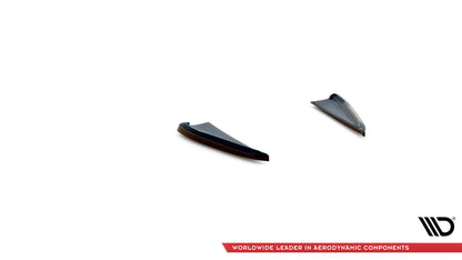 Heck Ansatz Flaps Diffusor V.2 für Tesla Model 3 Carbon Look
