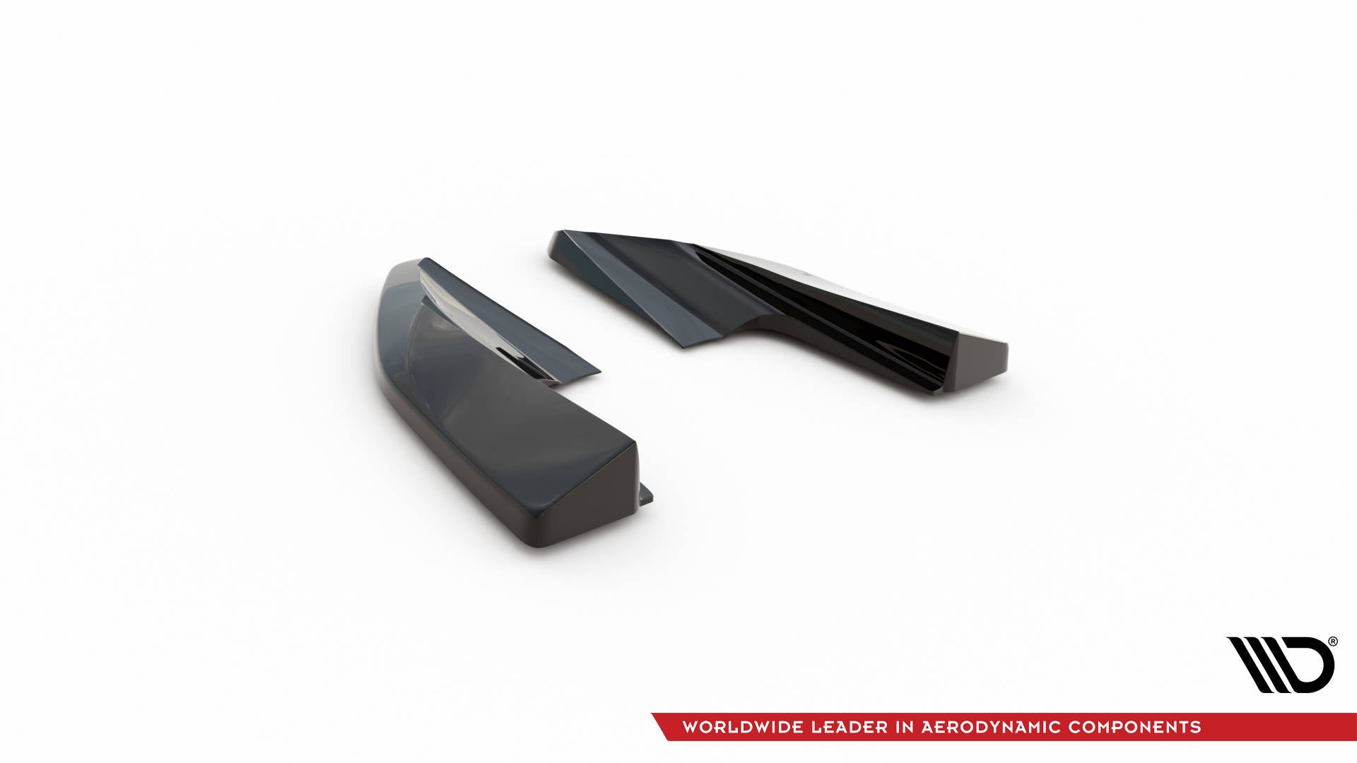Heck Ansatz Flaps Diffusor V.2 für Audi e-Tron GT / RS GT Mk1 Carbon Look