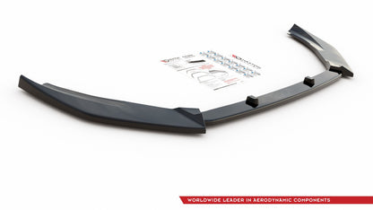 Front Ansatz V.7 für Ford Fiesta Mk8 ST / ST-Line schwarz matt