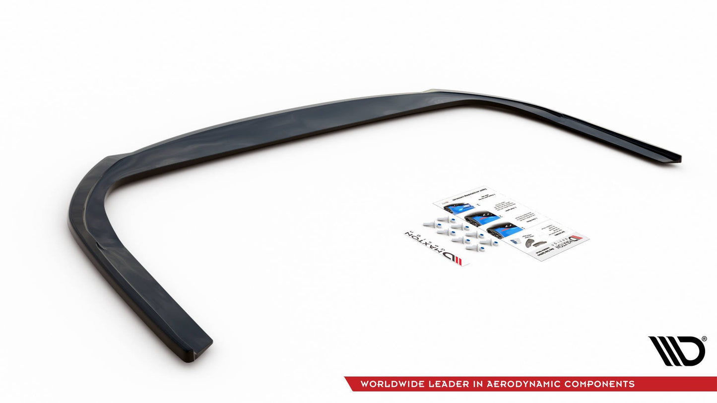 Mittlerer Diffusor Heck Ansatz für Audi A7 C8 Carbon Look